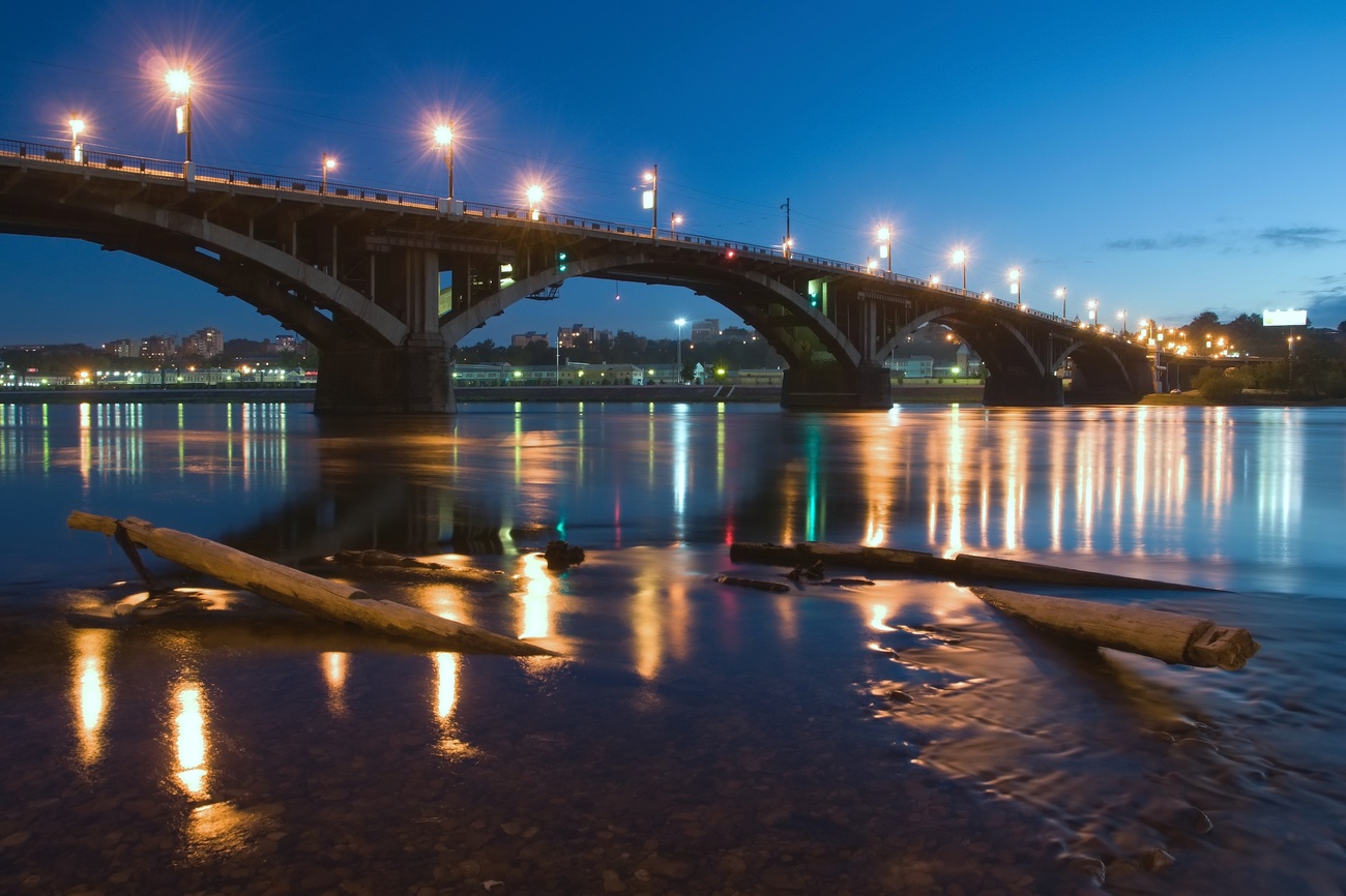 Глазковский мост Иркутск
